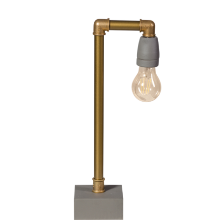 GassedUp messing tafellamp