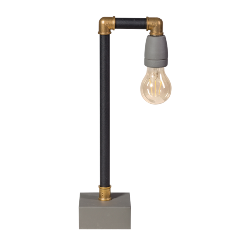 GassedUp zwart tafellamp