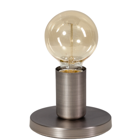 Base zilver tafellamp