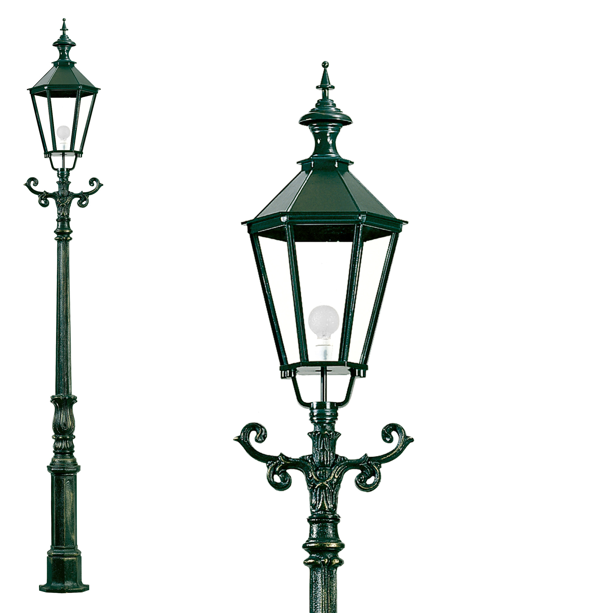 Tuinverlichting Schiedam Gietijzer