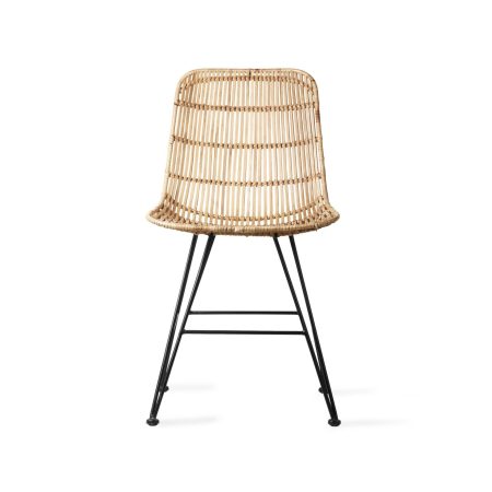 HKliving Rattan stoel naturel