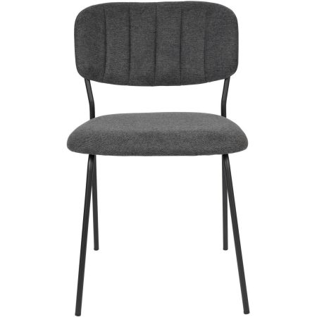 Breeze Ligga stoel donkergrijs