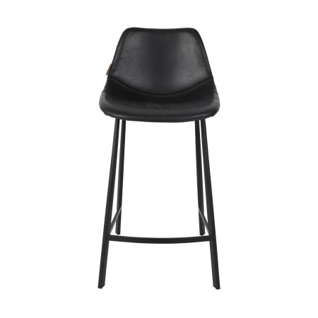 Dutchbone Franky barkruk H65 black