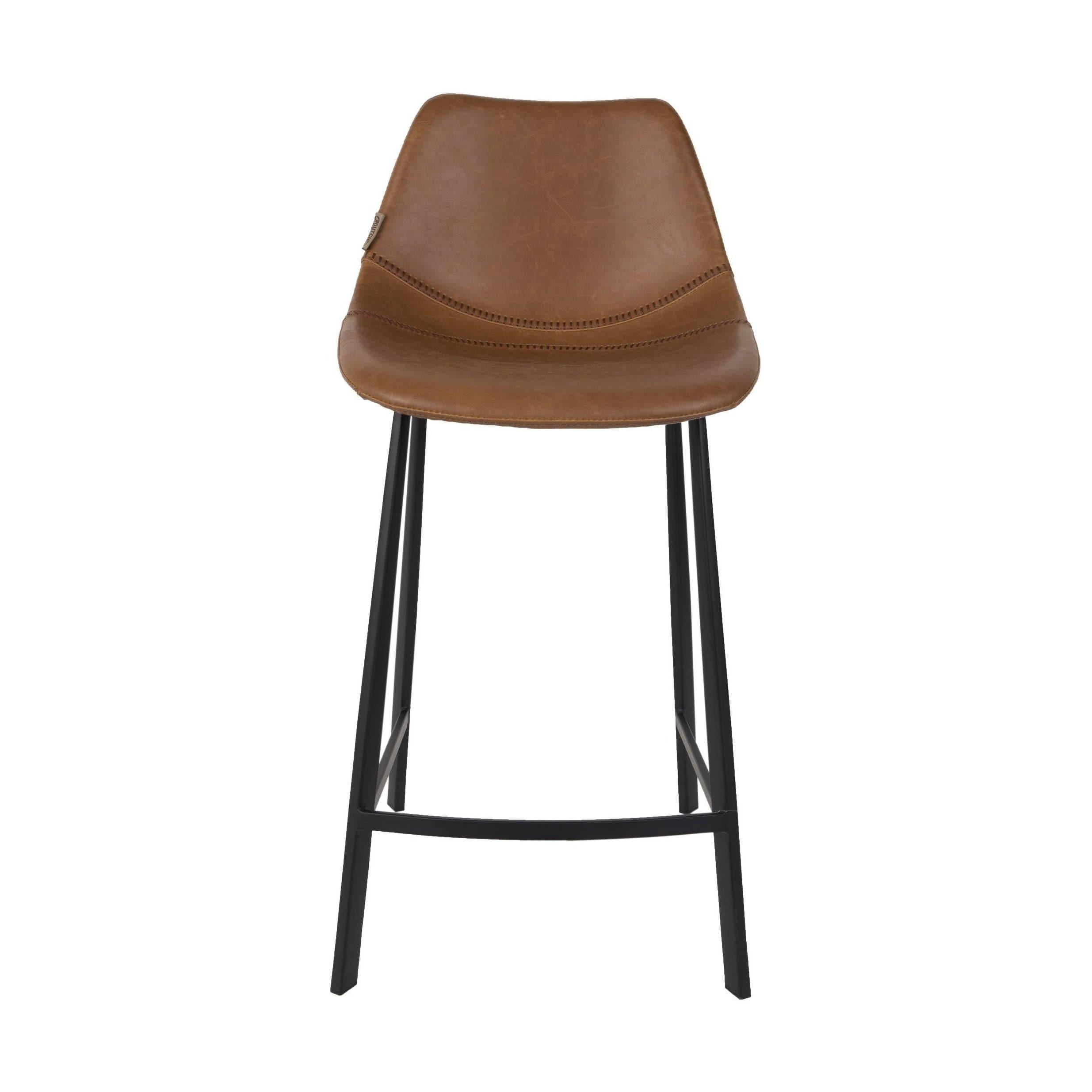 Dutchbone Franky barkruk H65 brown