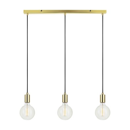 Sky Straight 3-lichts messing