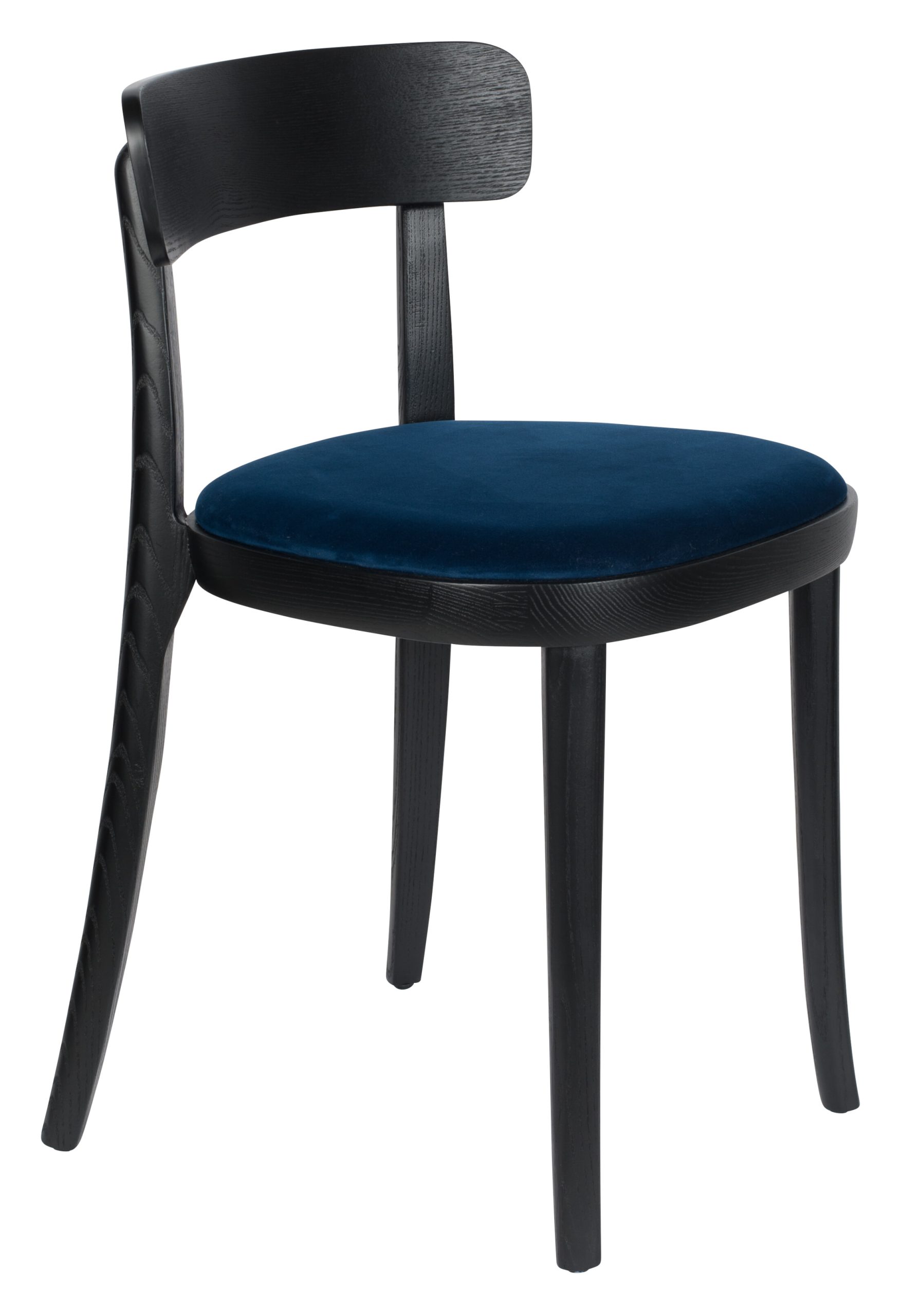 Dutchbone Eetkamerstoel 'Brandon', kleur Blauw