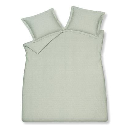 Vandyck Geometrical Dekbedovertrek 140 x 200/220 - Smoke Green