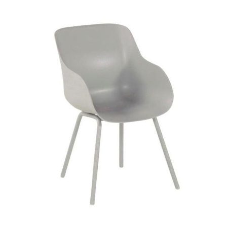 Hartman Sophie Rondo Organic tuinstoel Misty grey