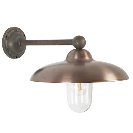 Le Havre Muurlamp Brons