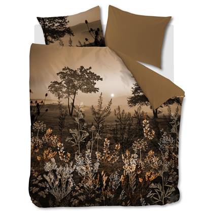 Beddinghouse Evening Dekbedovertrek - 200x200/220 - Bruin