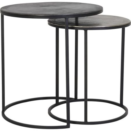 Bijzettafel Claro set van 2 hoog