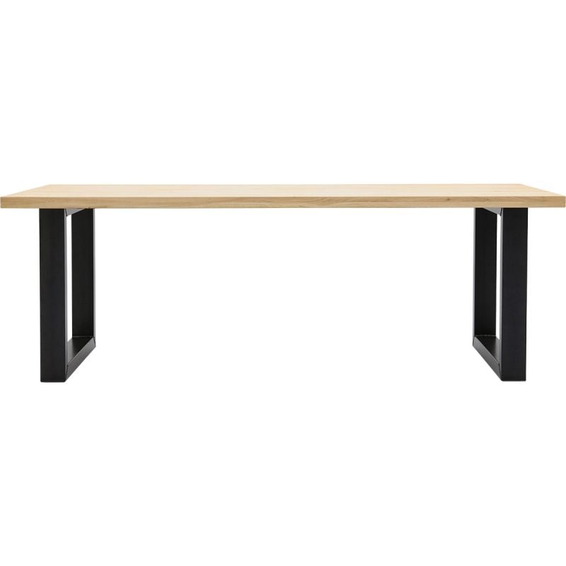 Eettafel Aspen met metalen U-poot