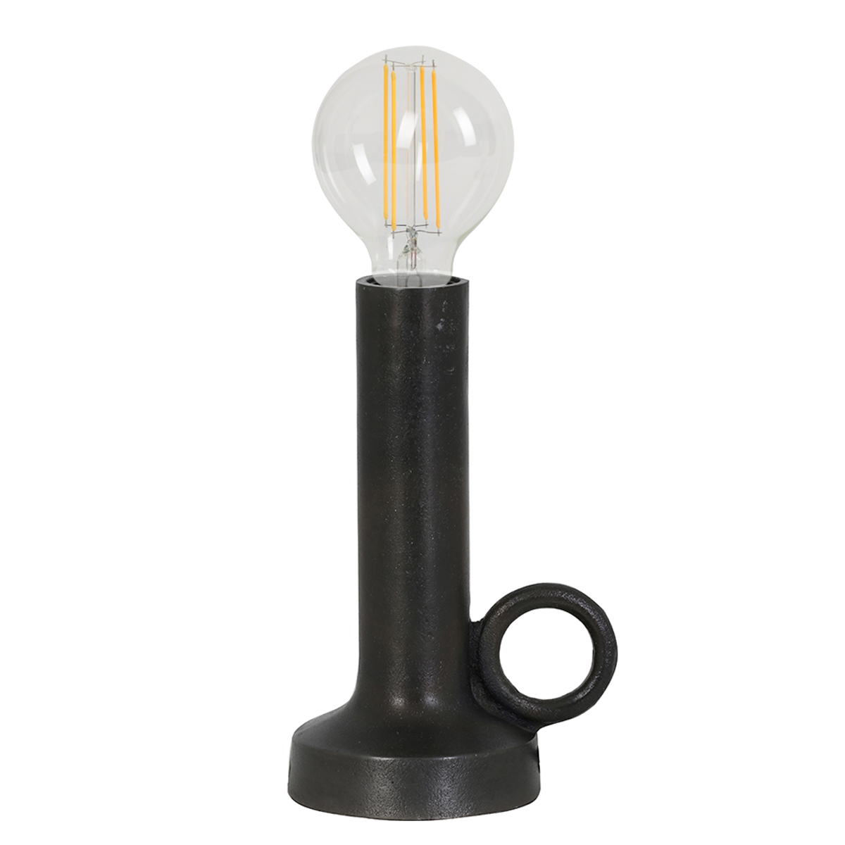 Tafellamp Domingo M Antiek Zwart - SALE