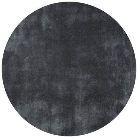 Vloerkleed Cowan rond antraciet 24