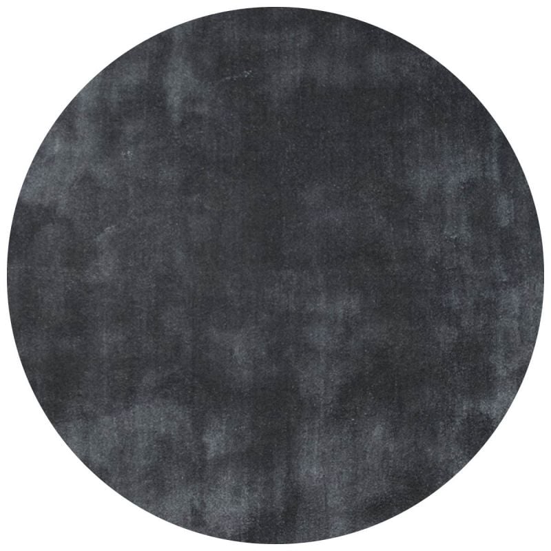 Vloerkleed Cowan rond antraciet 24