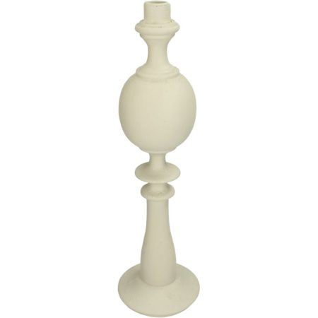 Kandelaar Stick 44cm hoog ivoor