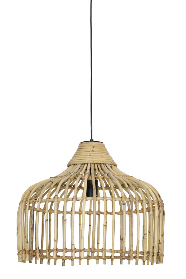 Aspelli hanglamp rotan naturel Ø50