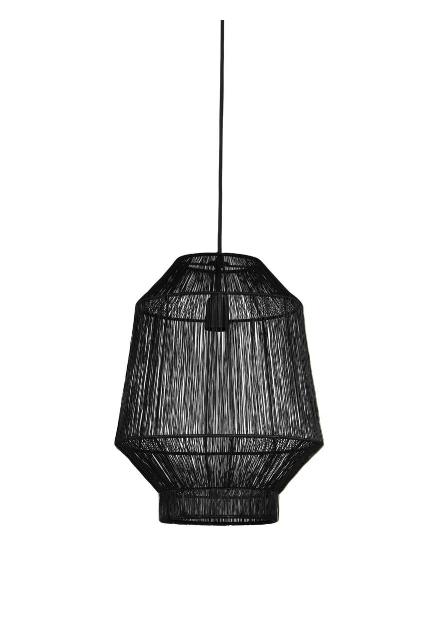 Light & Living Hanglamp 'Vitora' 30cm, mat zwart