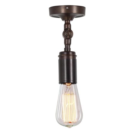 Emeli plafondlamp antiek brons
