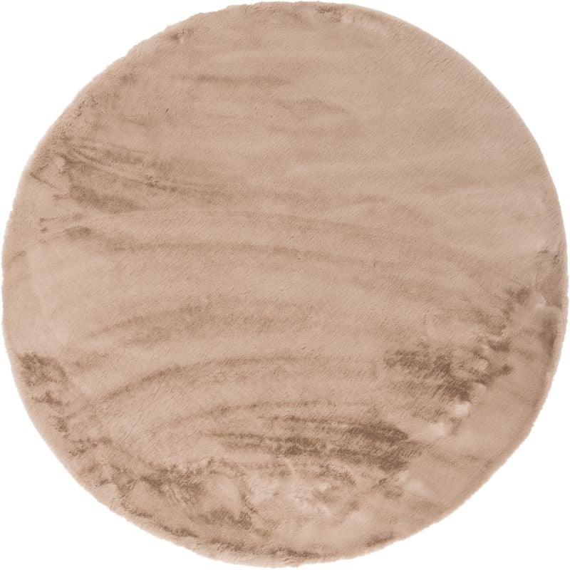 Vloerkleed Perry taupe 120 rond
