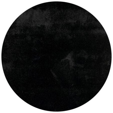 Vloerkleed Vernissage zwart 160 rond