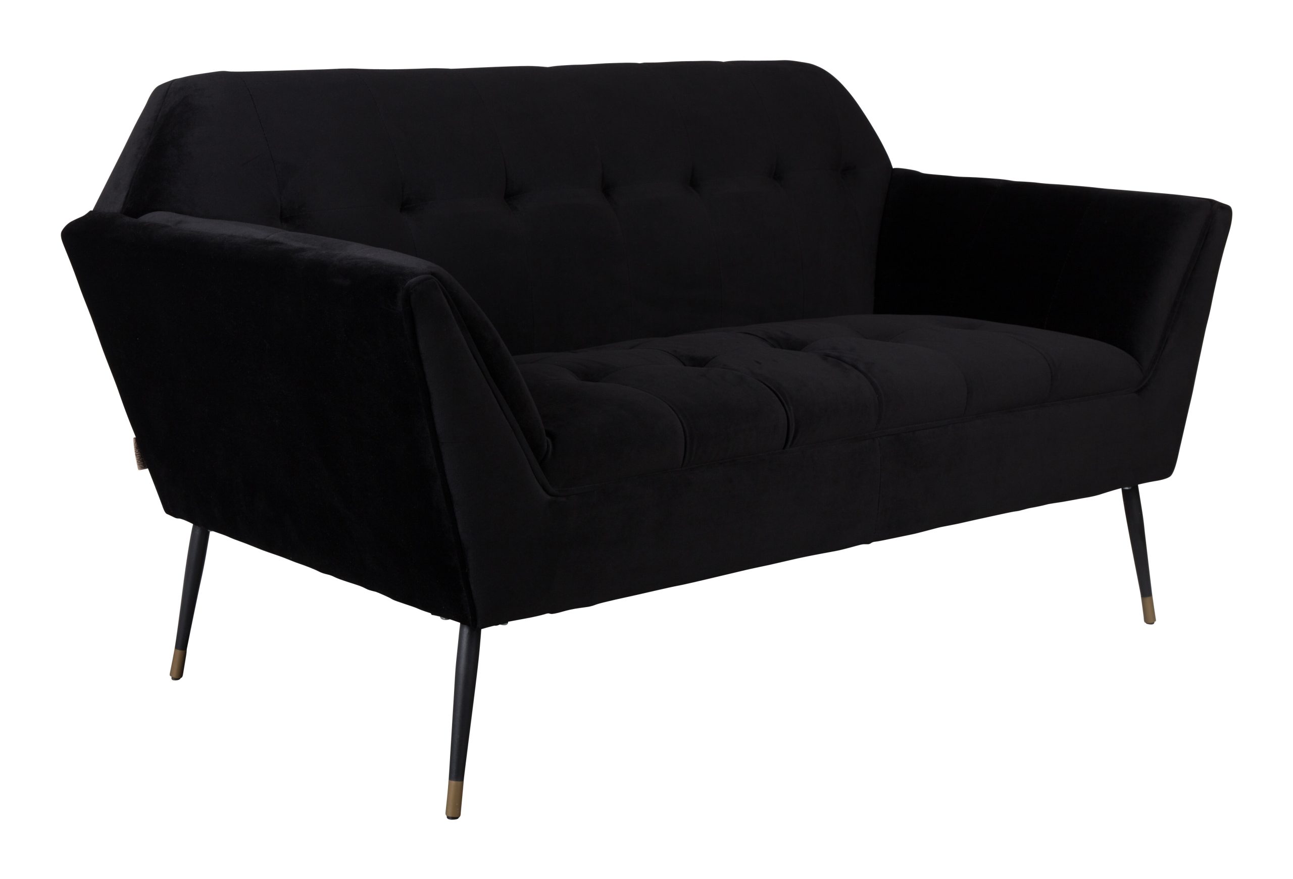 Dutchbone 2-zits Bank 'Kate', kleur Zwart