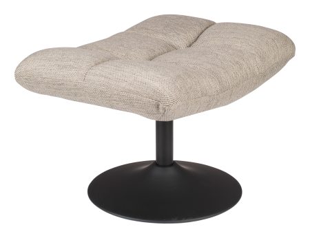 Dutchbone Hocker 'Bar', kleur Lichtgrijs