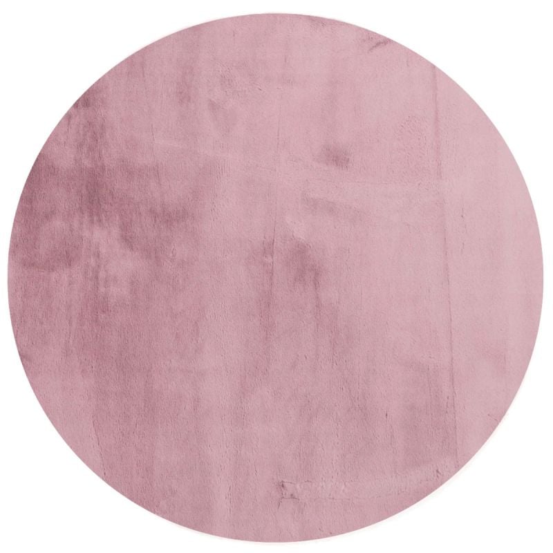Vloerkleed Perry lila 120 rond