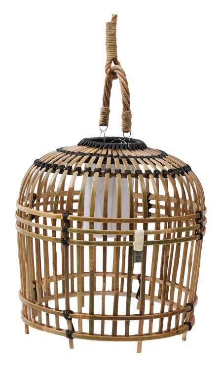 Rivièra Maison Hanglamp 'San Carlos' Bamboe, 52cm