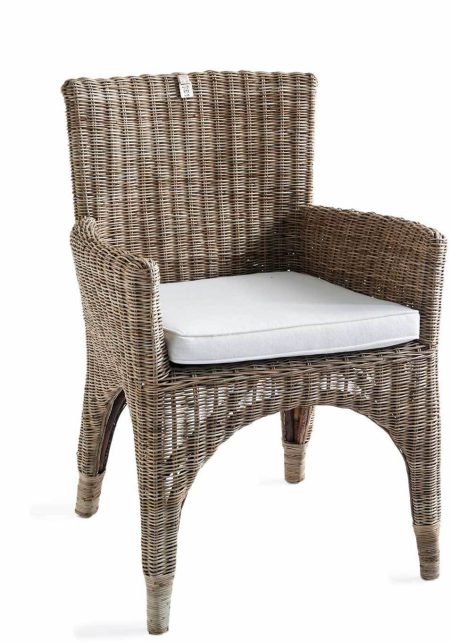 Rivièra Maison Eetkamerstoel 'The Hamptons', kleur bruin