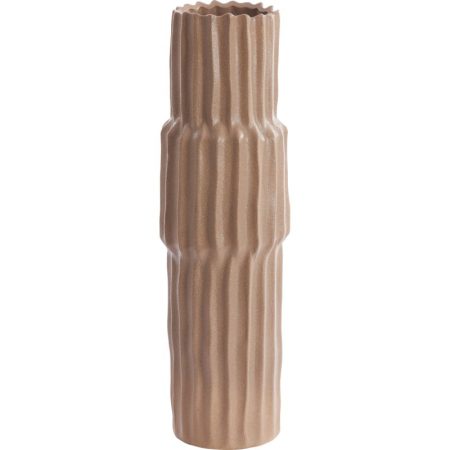 Vaas Linga 58cm hoog taupe