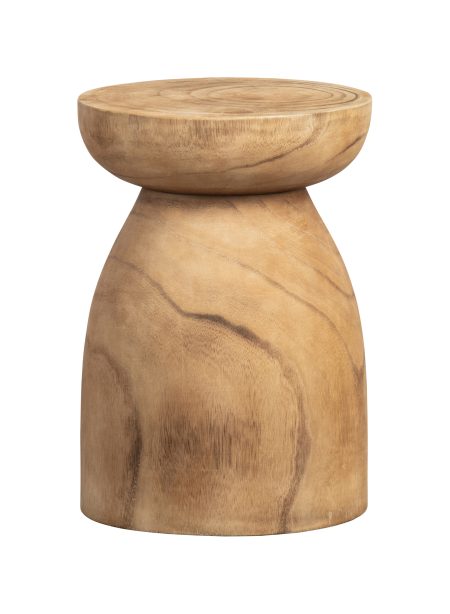 WOOOD Krukje 'Bink' kleur Naturel, Ø28cm