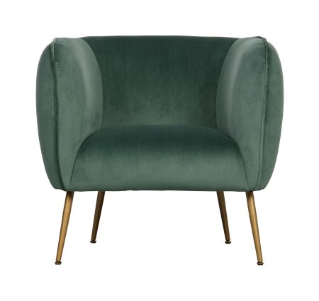 WOOOD Fauteuil 'Scout' kleur Groen