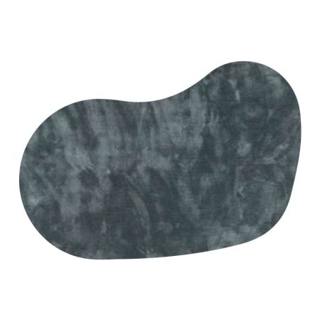 Vloerkleed Cowan organisch gespiegeld blauw 32