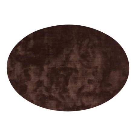 Vloerkleed Cowan ellips donker bruin 18