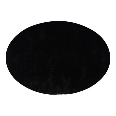 Vloerkleed Cowan ellips zwart 25