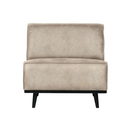 BePureHome Bank 'Statement' 1-zits Element, kleur Elephant Skin