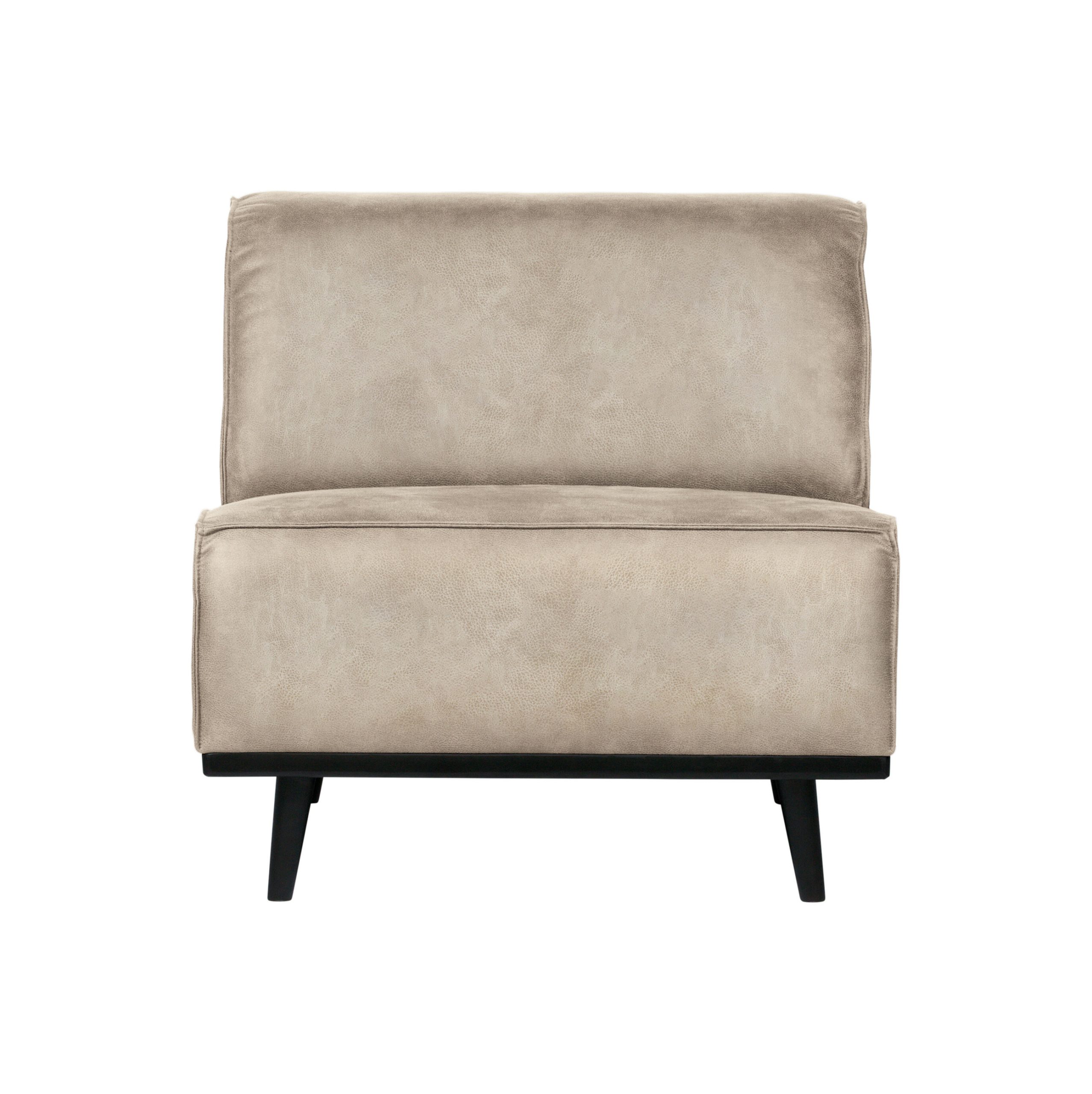 BePureHome Bank 'Statement' 1-zits Element, kleur Elephant Skin