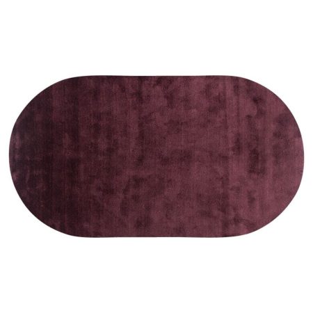 Vloerkleed Cowan ovaal aubergine 48