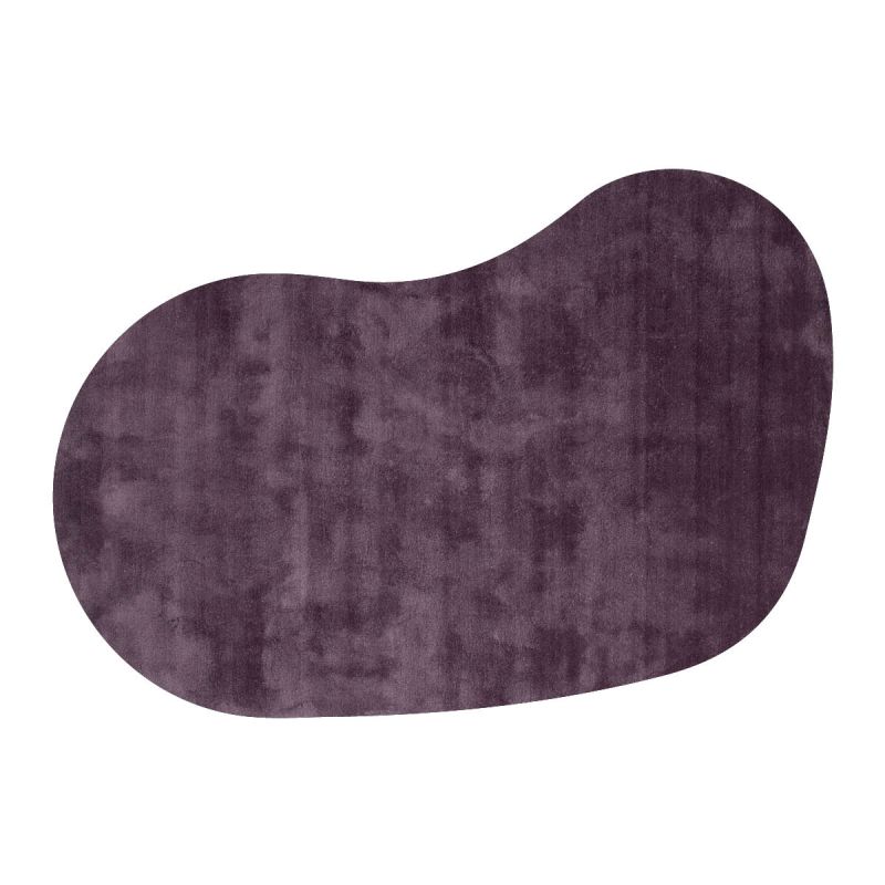 Vloerkleed Cowan organisch gespiegeld lavendel 43