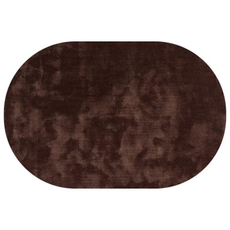 Vloerkleed Cowan ovaal donker bruin 18