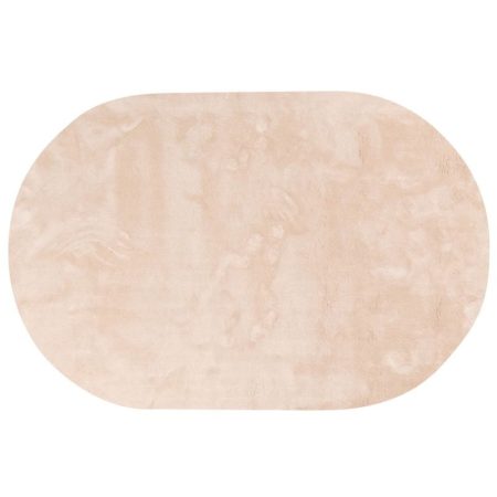 Vloerkleed Cowan ovaal wit 11