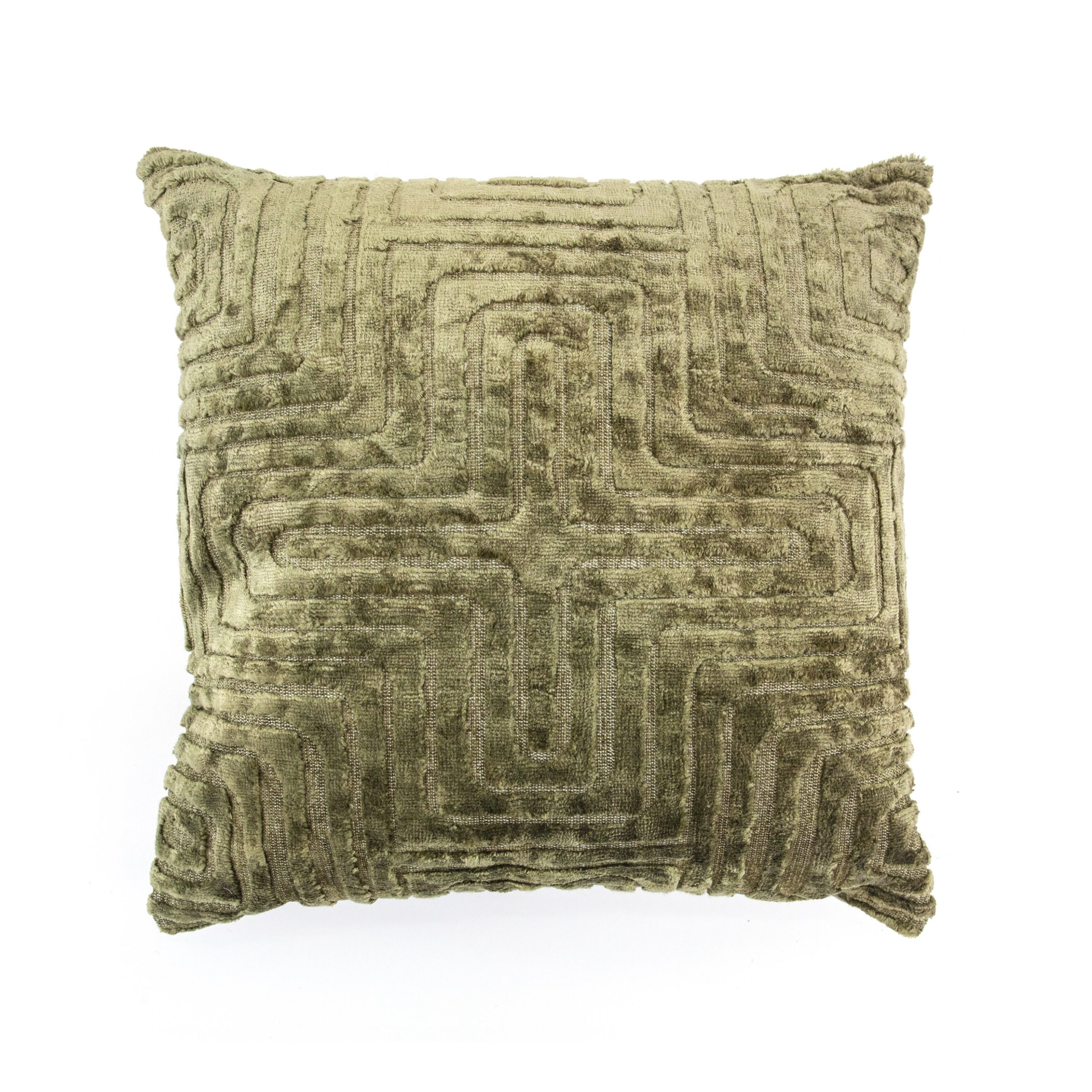 By-Boo Kussen 'Madam' 45x45 cm, kleur Groen