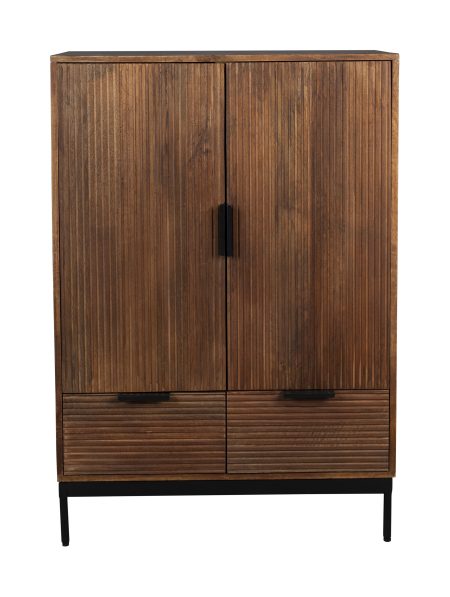 Dutchbone Opbergkast 'Saroo' 115 x 80cm, Mangohout