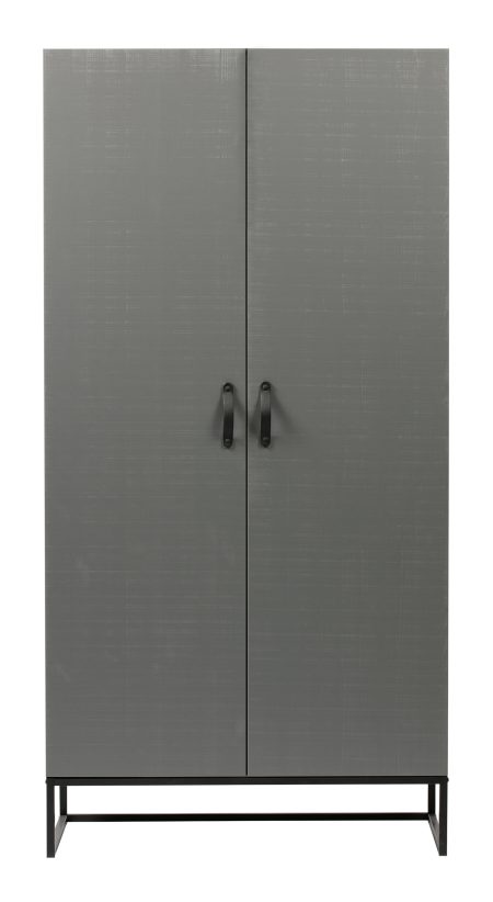 WOOOD Kledingkast 'Morris' 195 x 100cm, kleur Leem