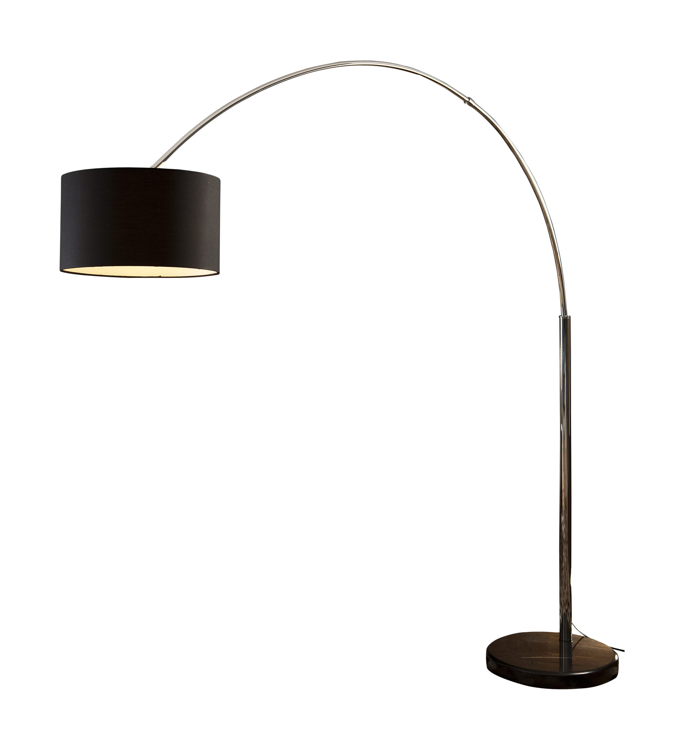 Artistiq Vloerlamp 'Kellie' 210cm hoog, kleur Zwart