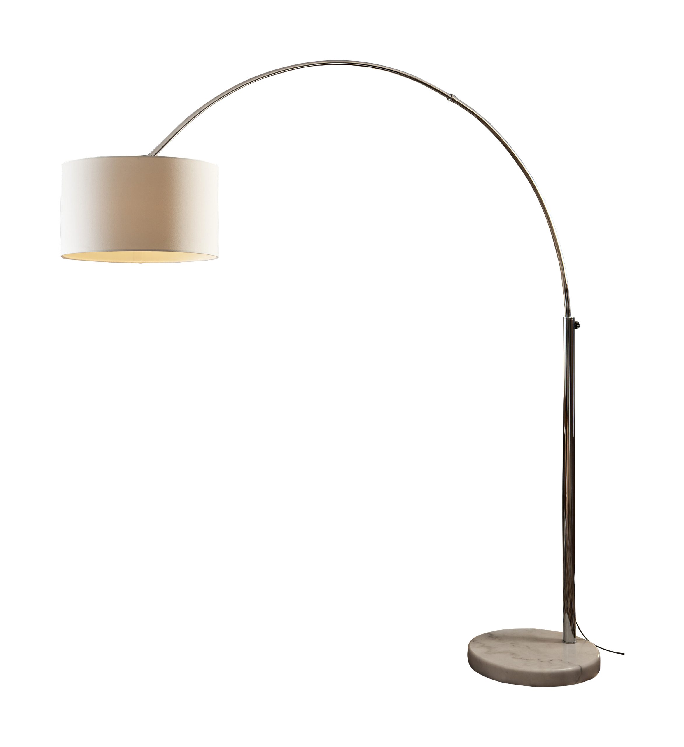 Artistiq Vloerlamp 'Kellie' 210cm hoog, kleur Wit