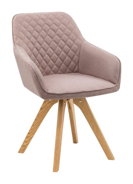 Artistiq Eetkamerstoel 'Eli' kleur Roze