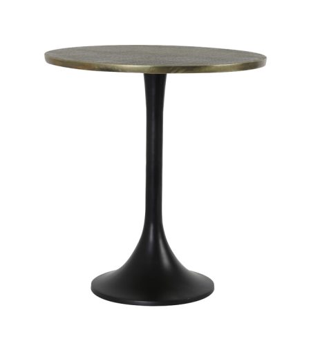 Light & Living Bijzettafel 'Rickerd' Ø48cm, kleur Antiek Brons