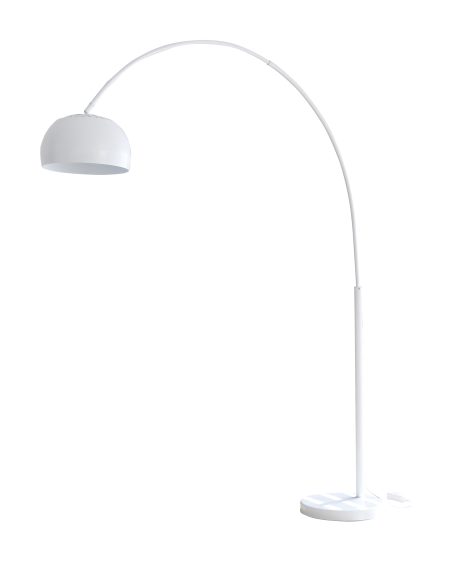 Artistiq Vloerlamp 'Christie' 195cm, kleur Wit